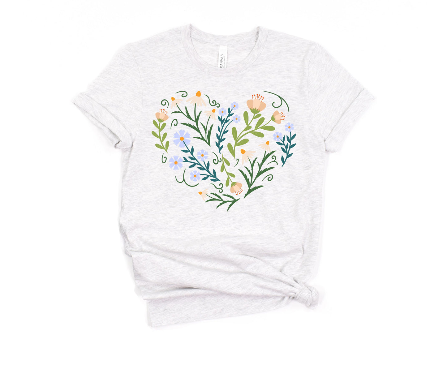 Floral Heart T-Shirt