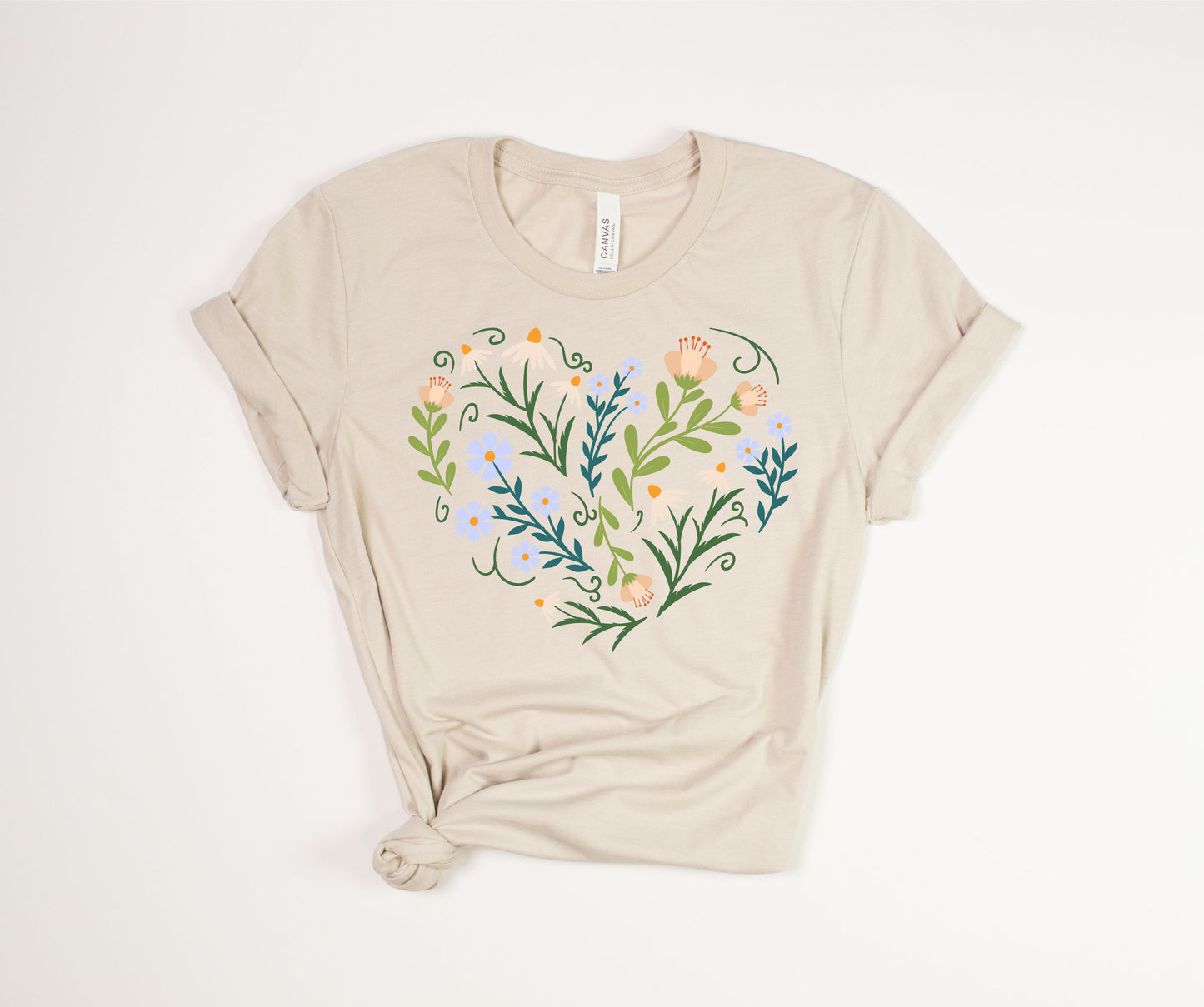 Floral Heart T-Shirt