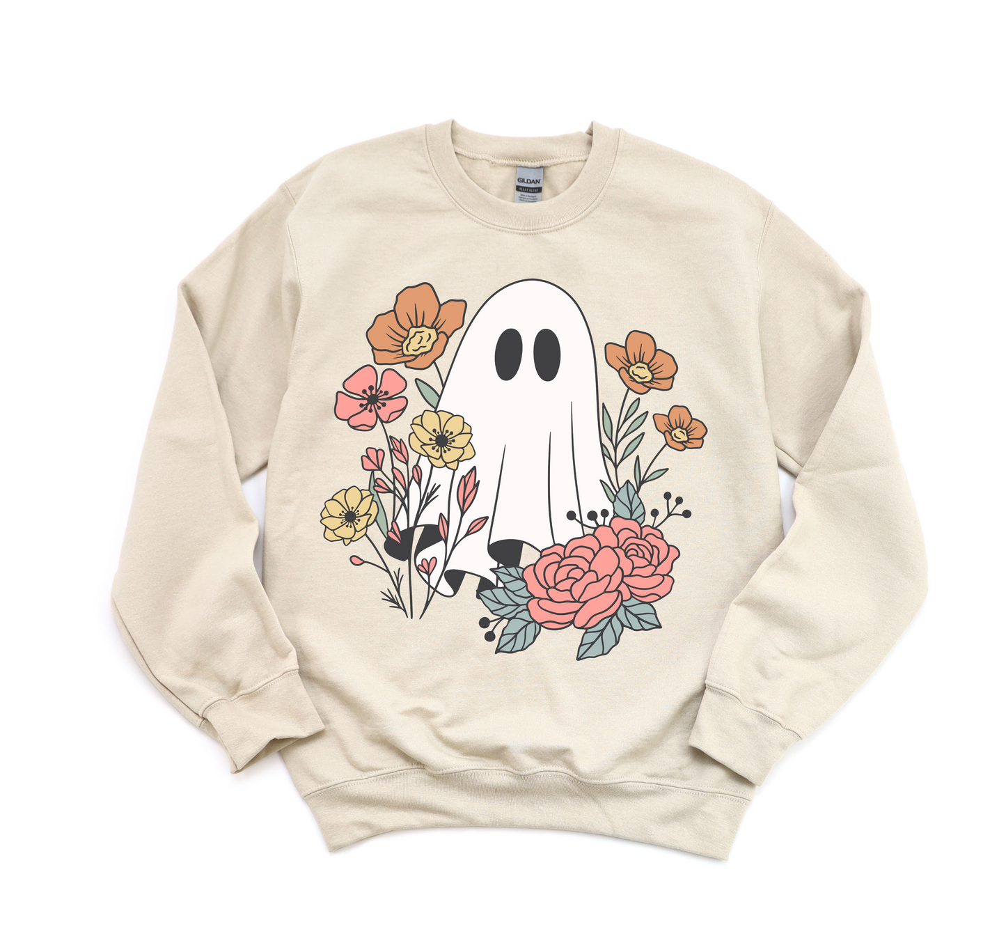 Floral Ghost Sweatshirt