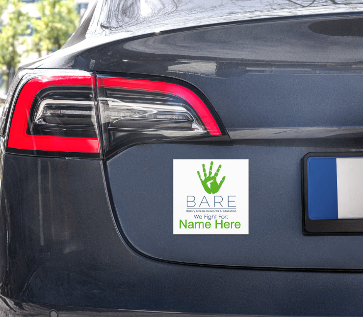CUSTOM BARE Car Magnet