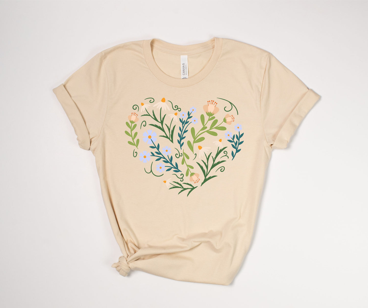 Floral Heart T-Shirt