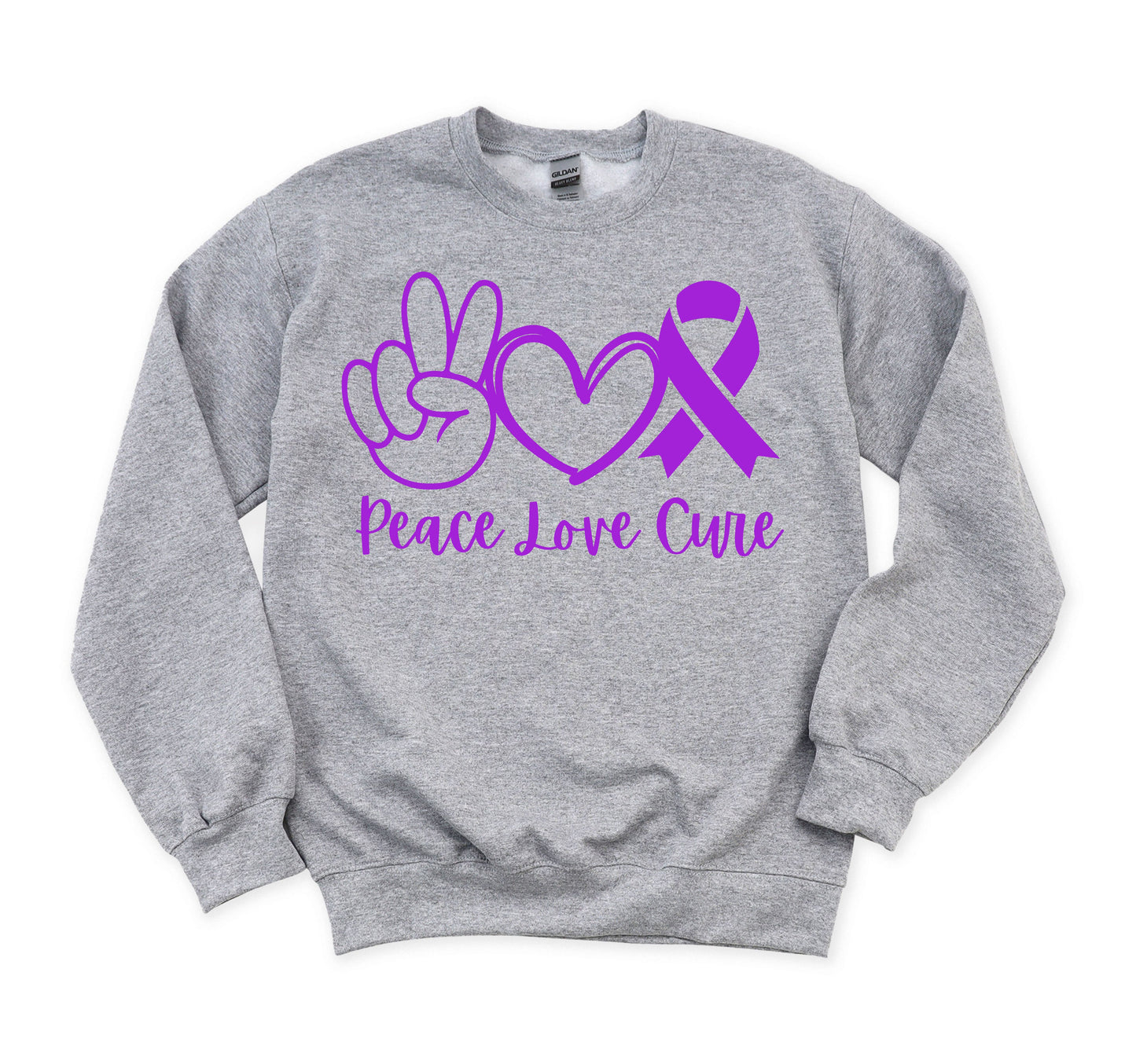 Peace Love Cure Sweatshirt