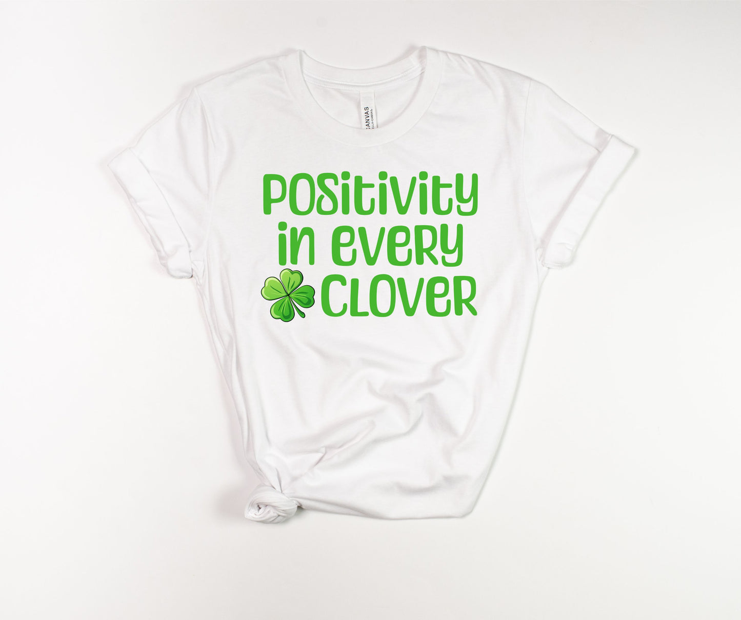 Positivity in Every Clover T-Shirt