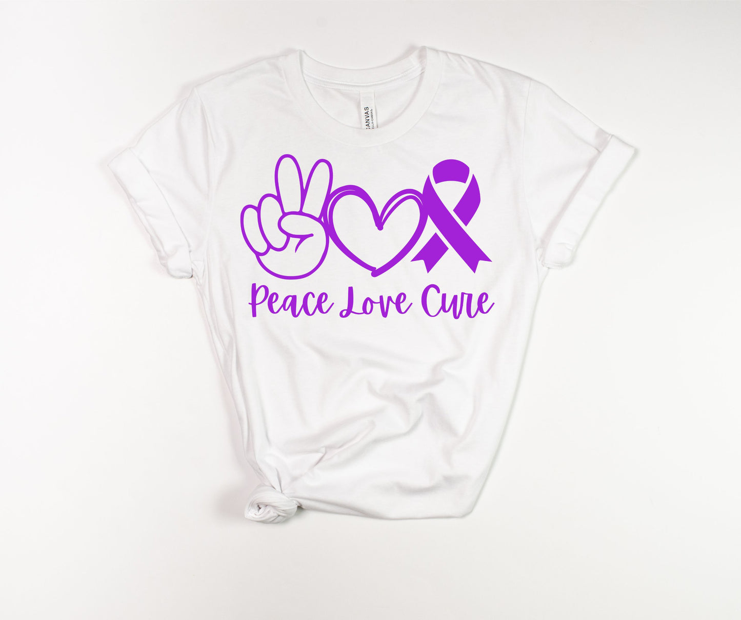Peace Love Cure T-Shirt