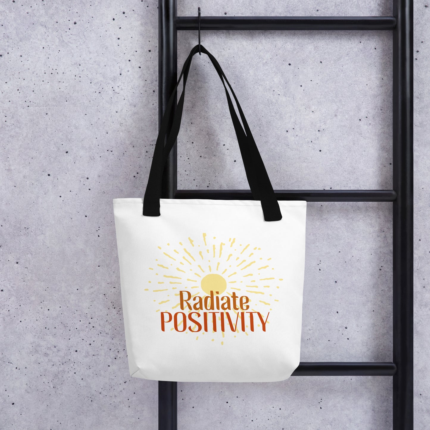Radiate Positivity Tote Bag