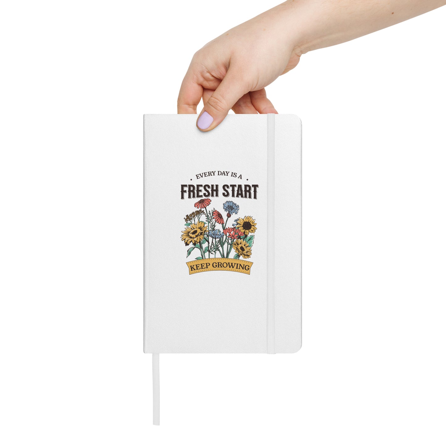 Fresh Start Hardcover Bound Notebook