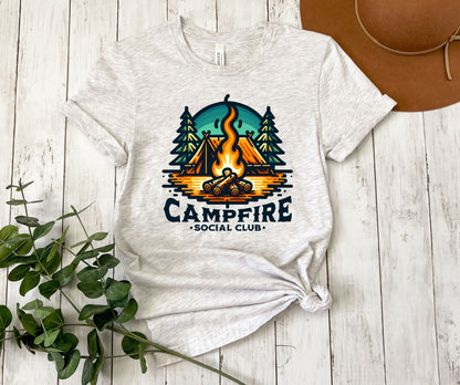 Color "Campfire Social Club" T-Shirt
