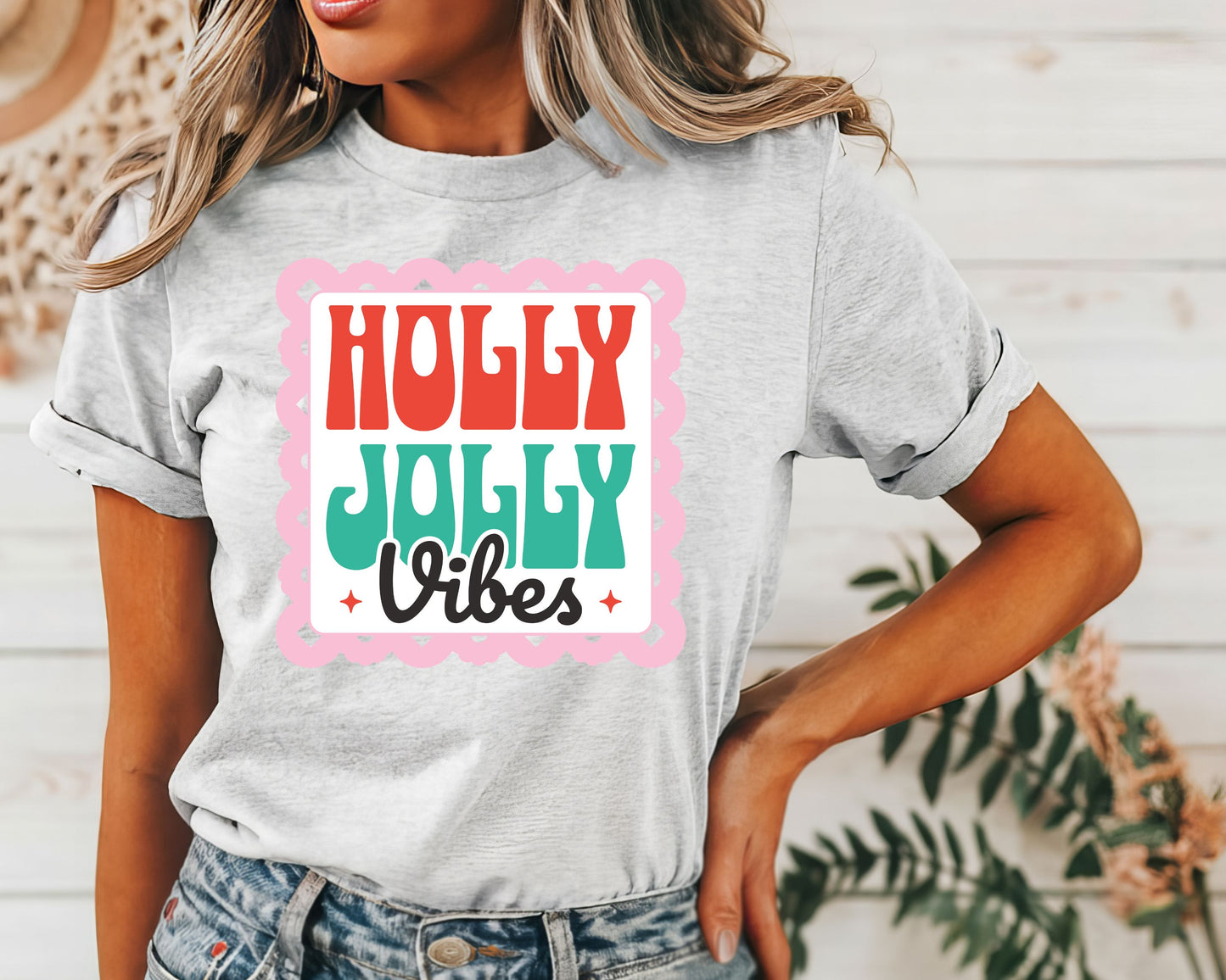 Holly Jolly Vibes T-Shirt