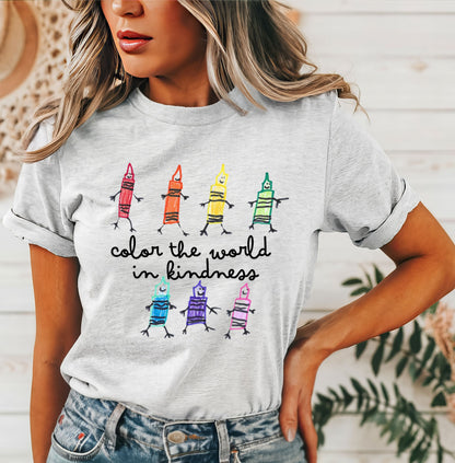 Color the World in Kindness T-Shirt