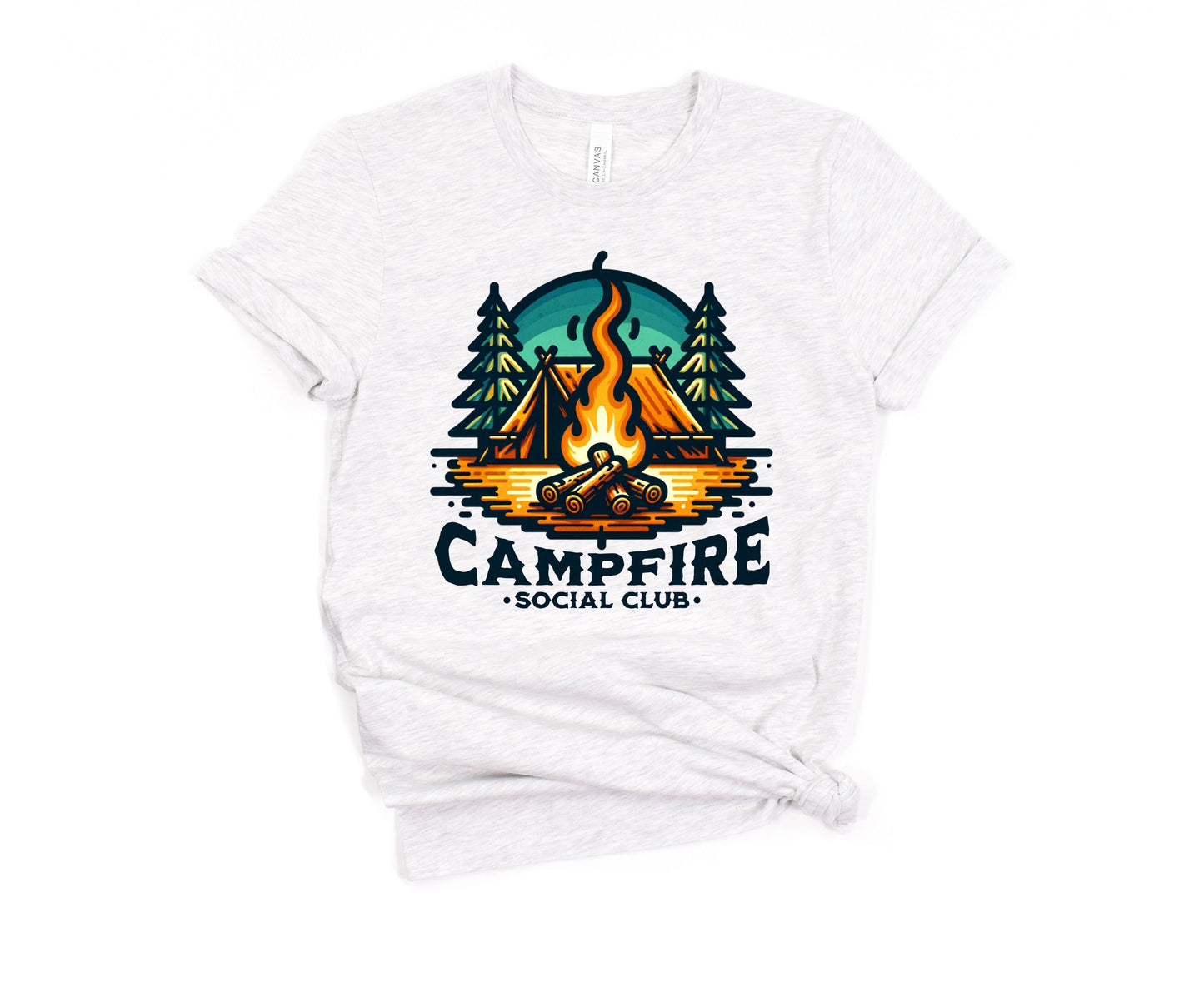 Color "Campfire Social Club" T-Shirt