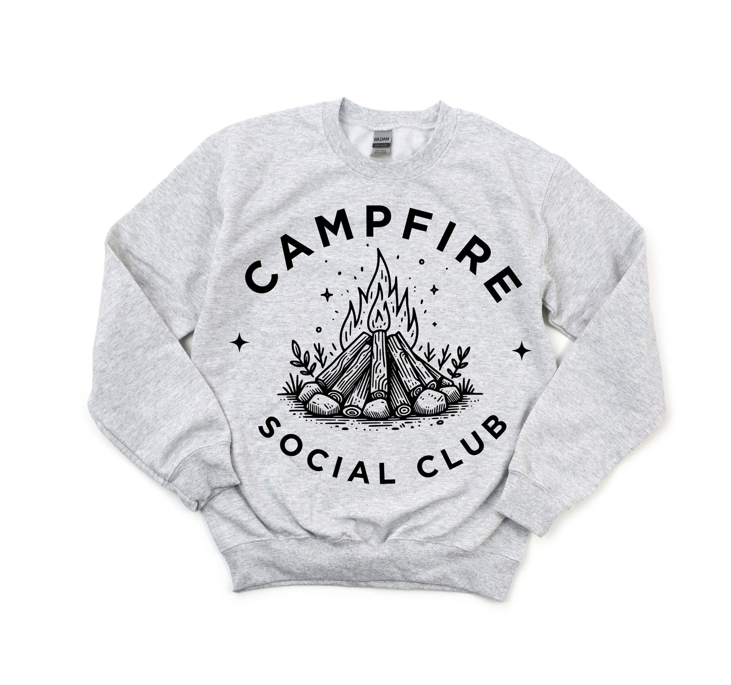 "Camping Social Club" Crewneck Sweatshirt