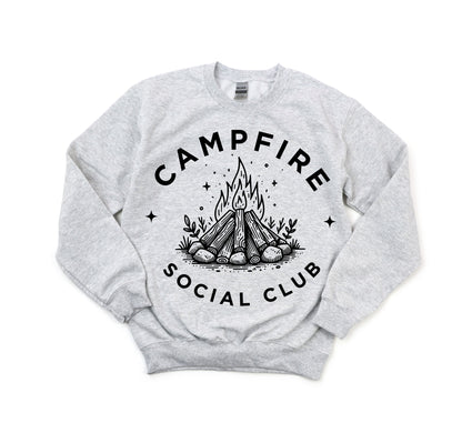 "Camping Social Club" Crewneck Sweatshirt