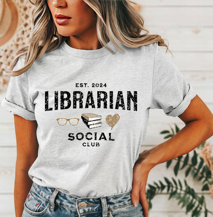 Librarian Social Club T-Shirt