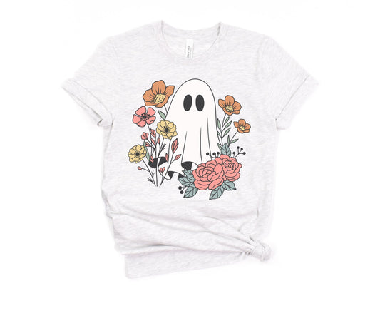 Floral Ghost T-Shirt