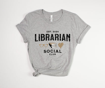 Librarian Social Club T-Shirt