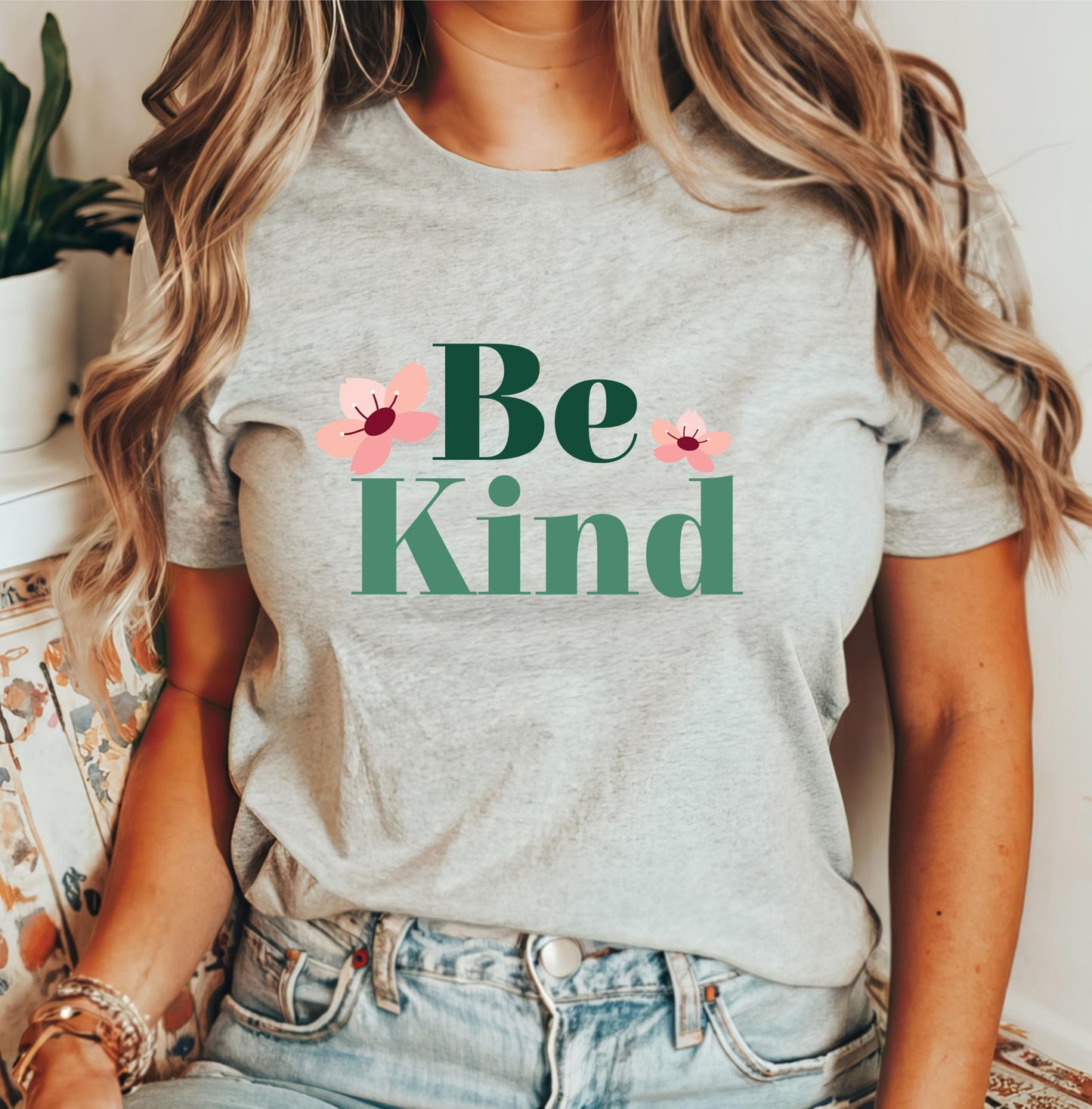 Be Kind Floral T-Shirt