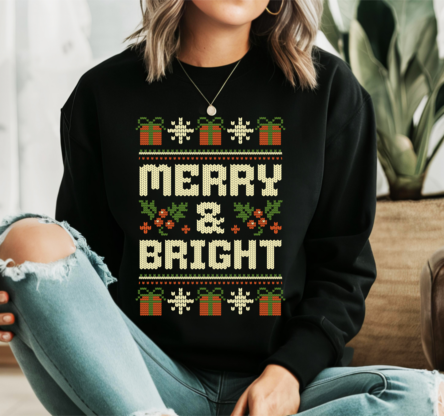 Merry and Bright Sweatshirt