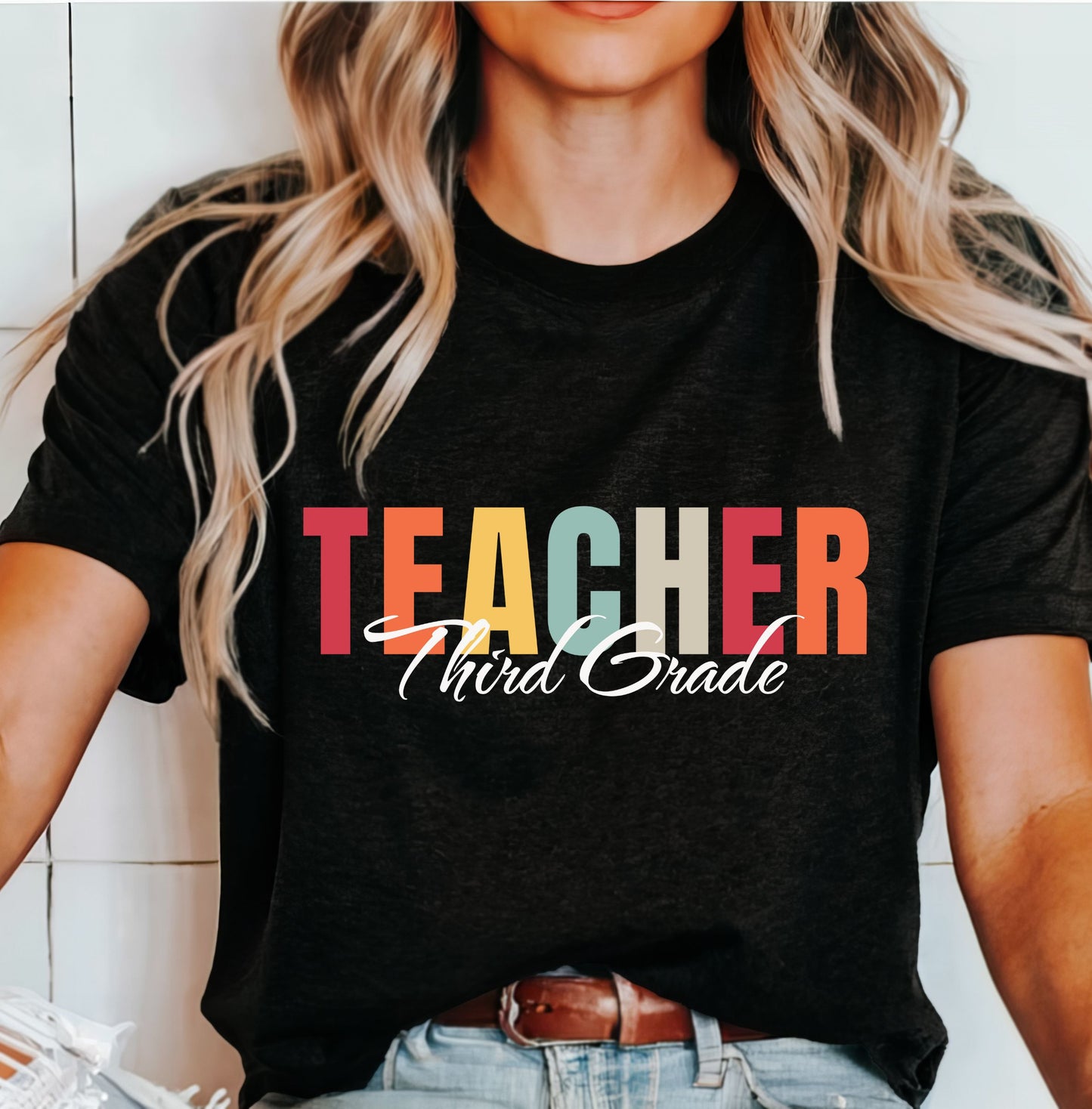 Third Grade Teacher T-Shirt