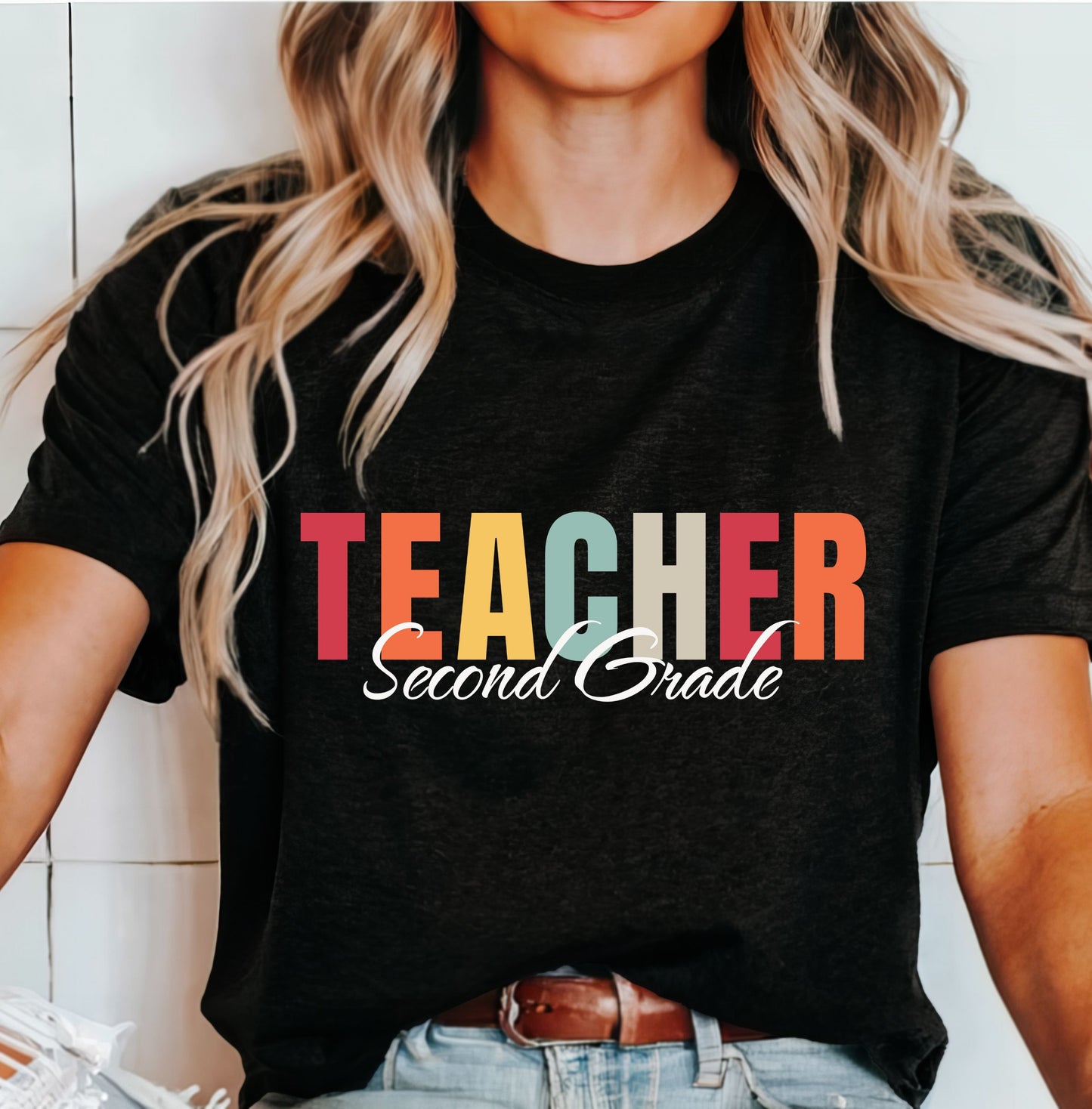 Second Grade Teacher T-Shirt