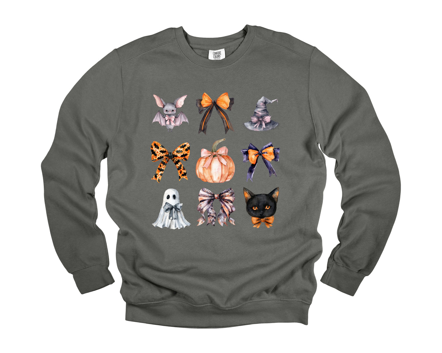 Cozy Spooky Season Sweatshirt – Watercolor Halloween Edition