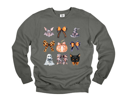 Cozy Spooky Season Sweatshirt – Watercolor Halloween Edition