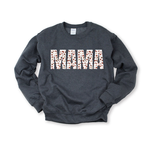 Fall Mama Crewneck Sweatshirt