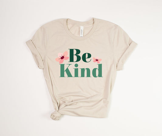 Be Kind Floral T-Shirt