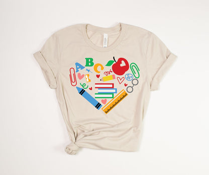 Heart of a Teacher T-Shirt