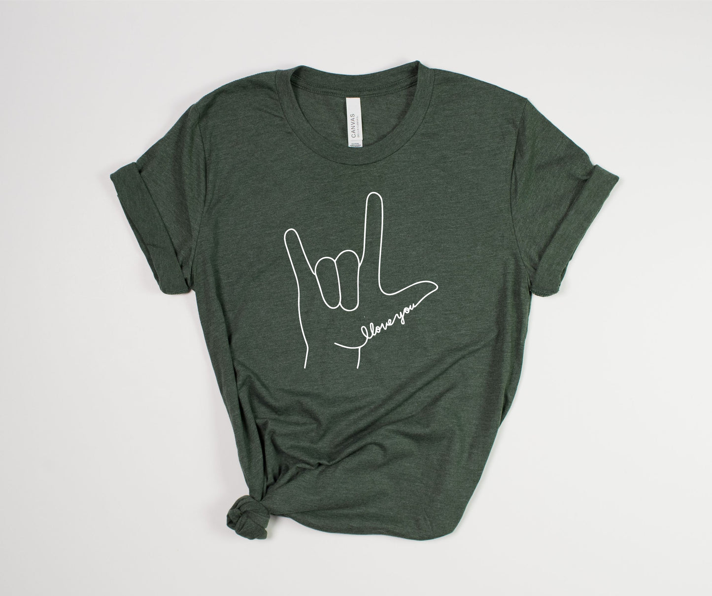 I Love You Sign Language T-Shirt