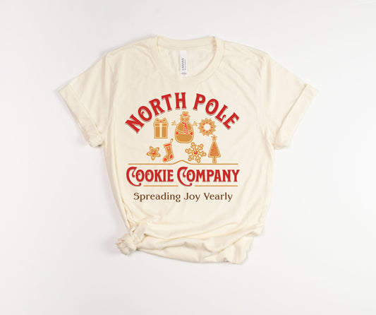 North Pole Cookie Company TShirt