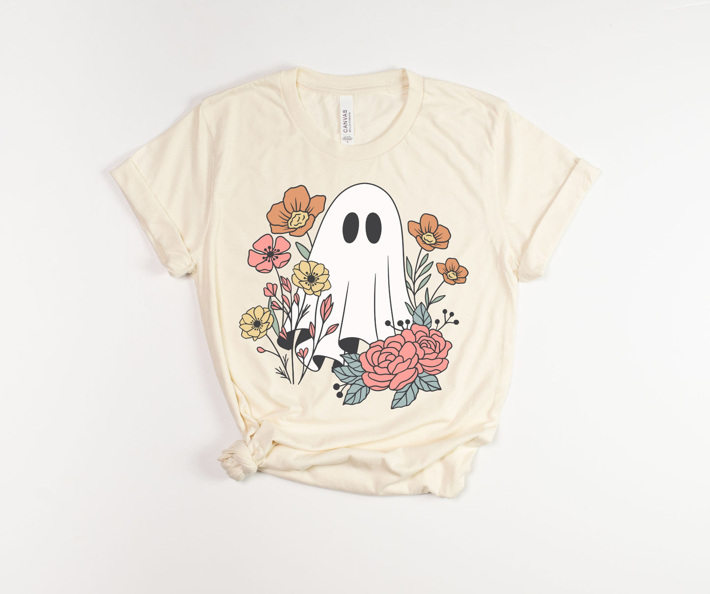 Floral Ghost T-Shirt