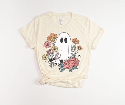 Floral Ghost T-Shirt