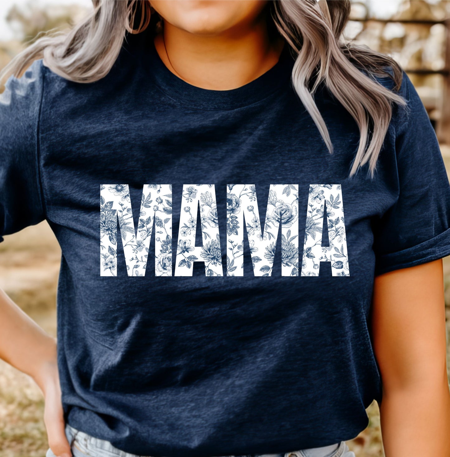 Mama Floral T-Shirt