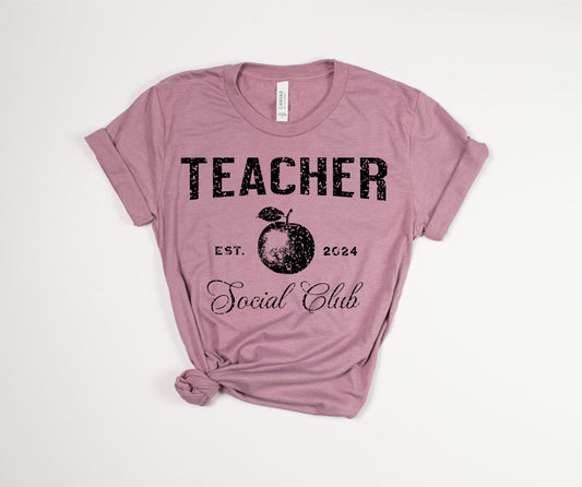 Teacher Social Club T-Shirt