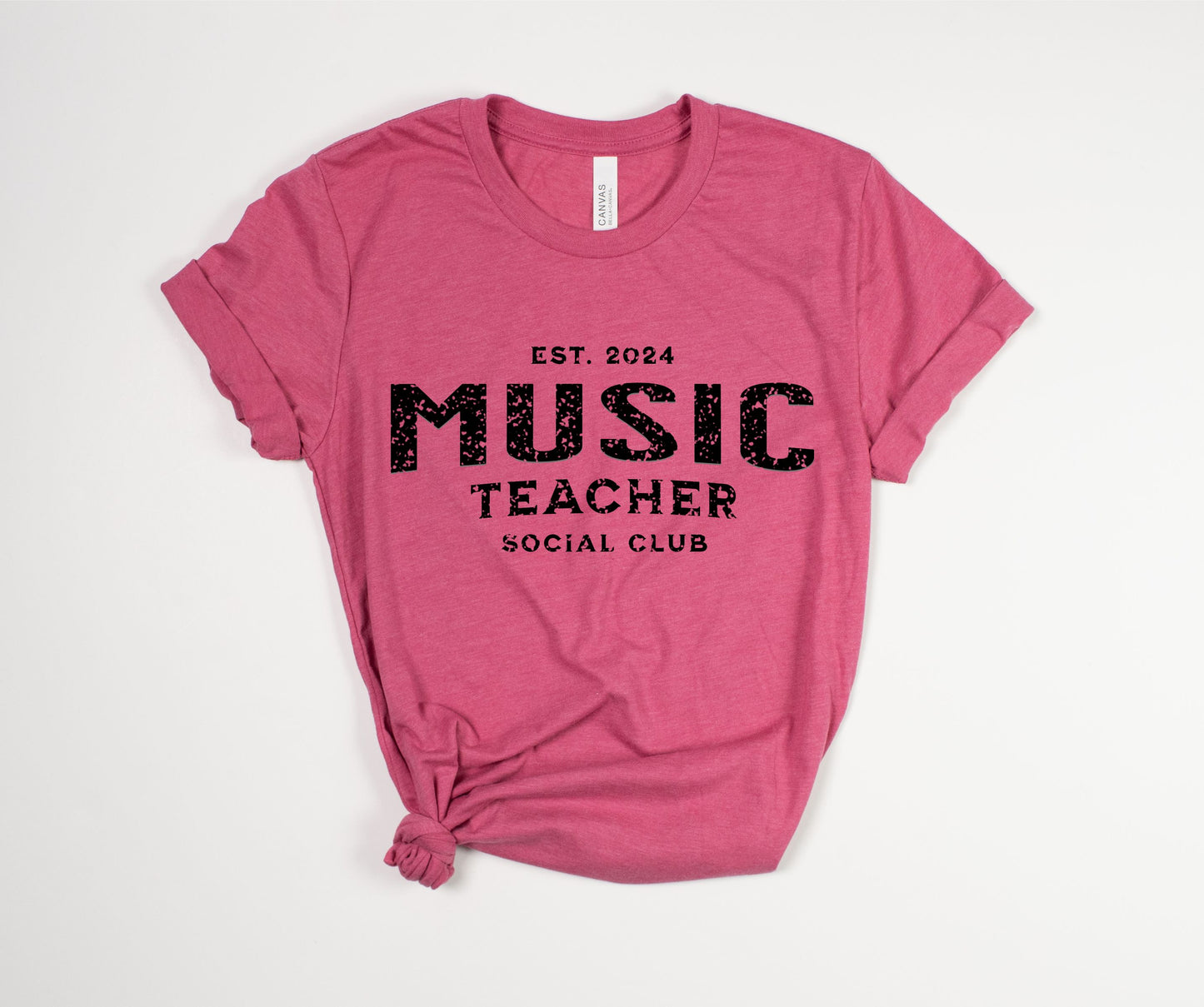 Music Teacher Social Club T-Shirt