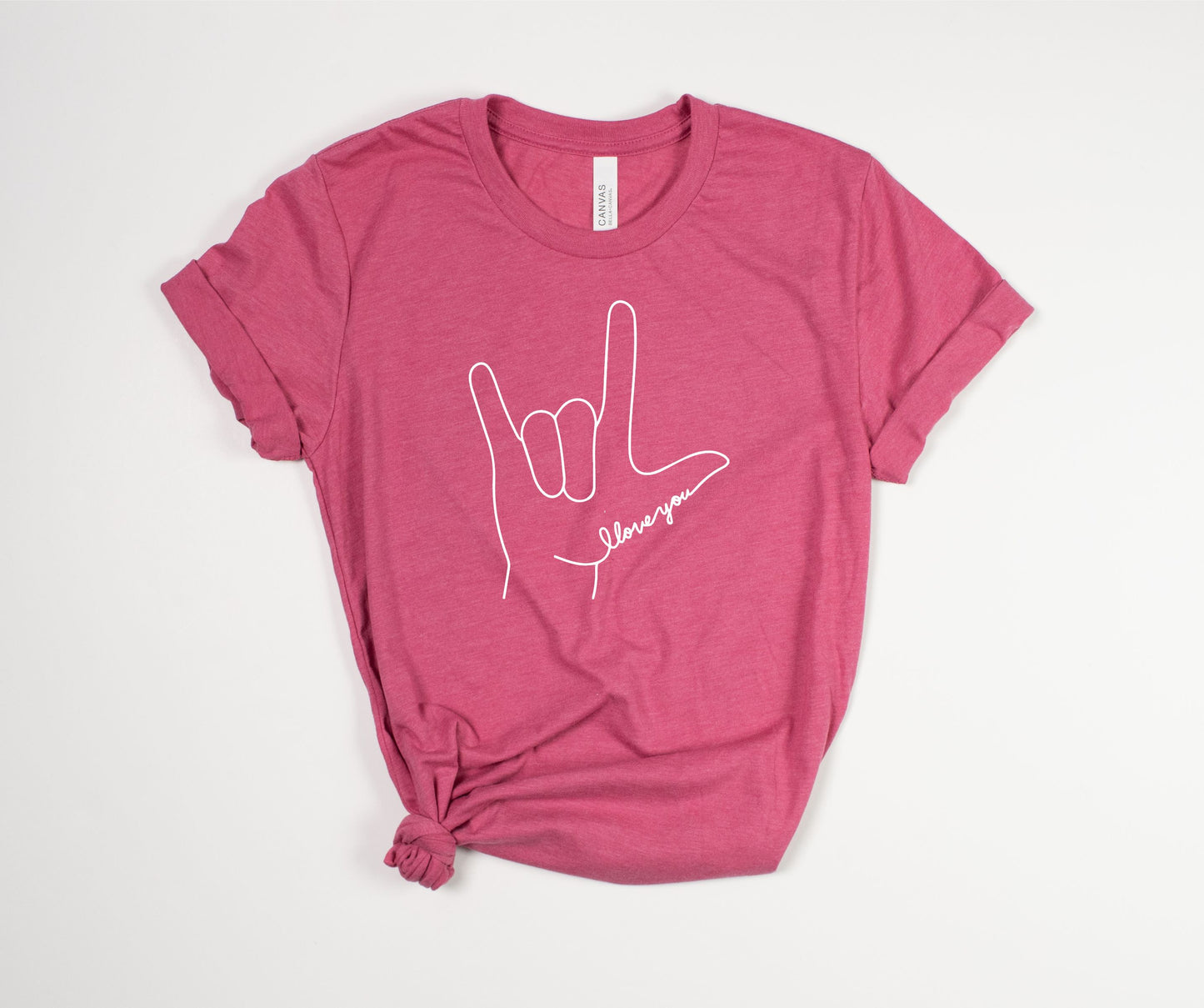 I Love You Sign Language T-Shirt