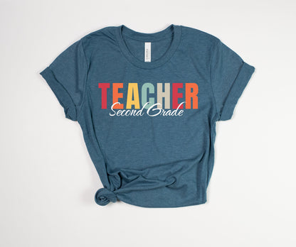 Second Grade Teacher T-Shirt