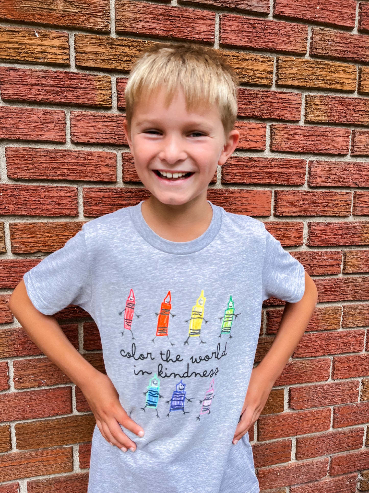 Youth Color the World in Kindness T-Shirt