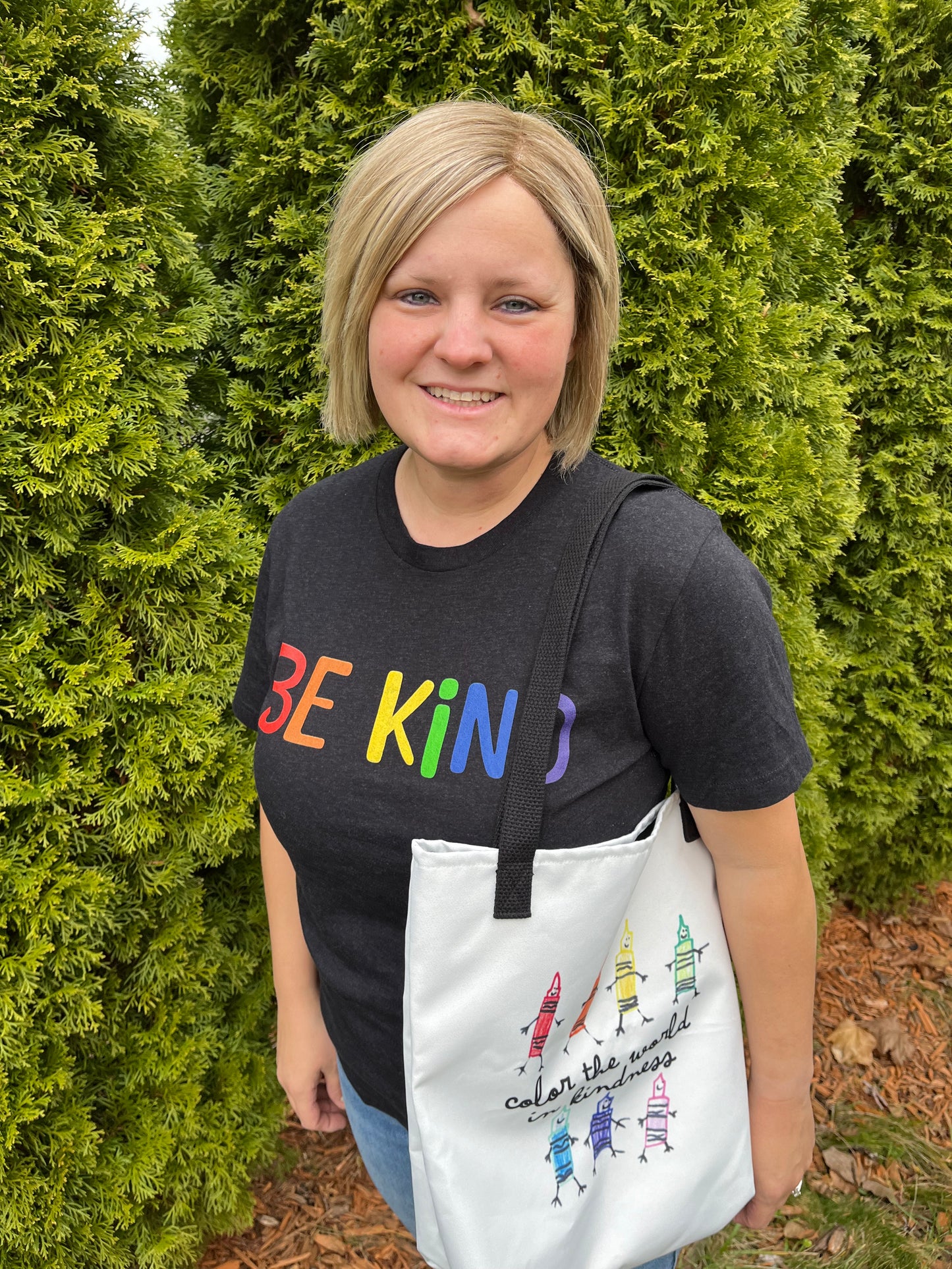 Color the World in Kindness Tote Bag