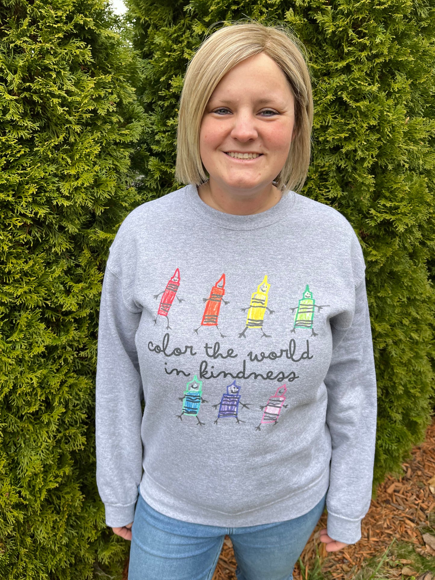 Color the World in Kindness Sweatshirt