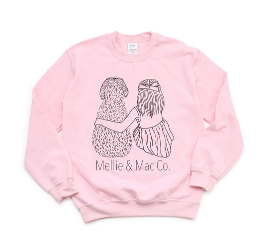 Mellie & Mac Co. Crewneck Sweatshirt