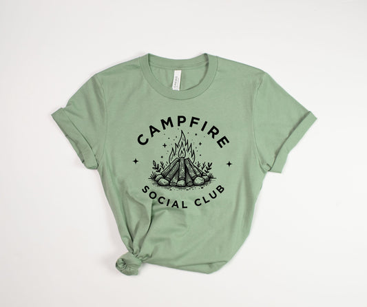 "Campfire Social Club" T-Shirt