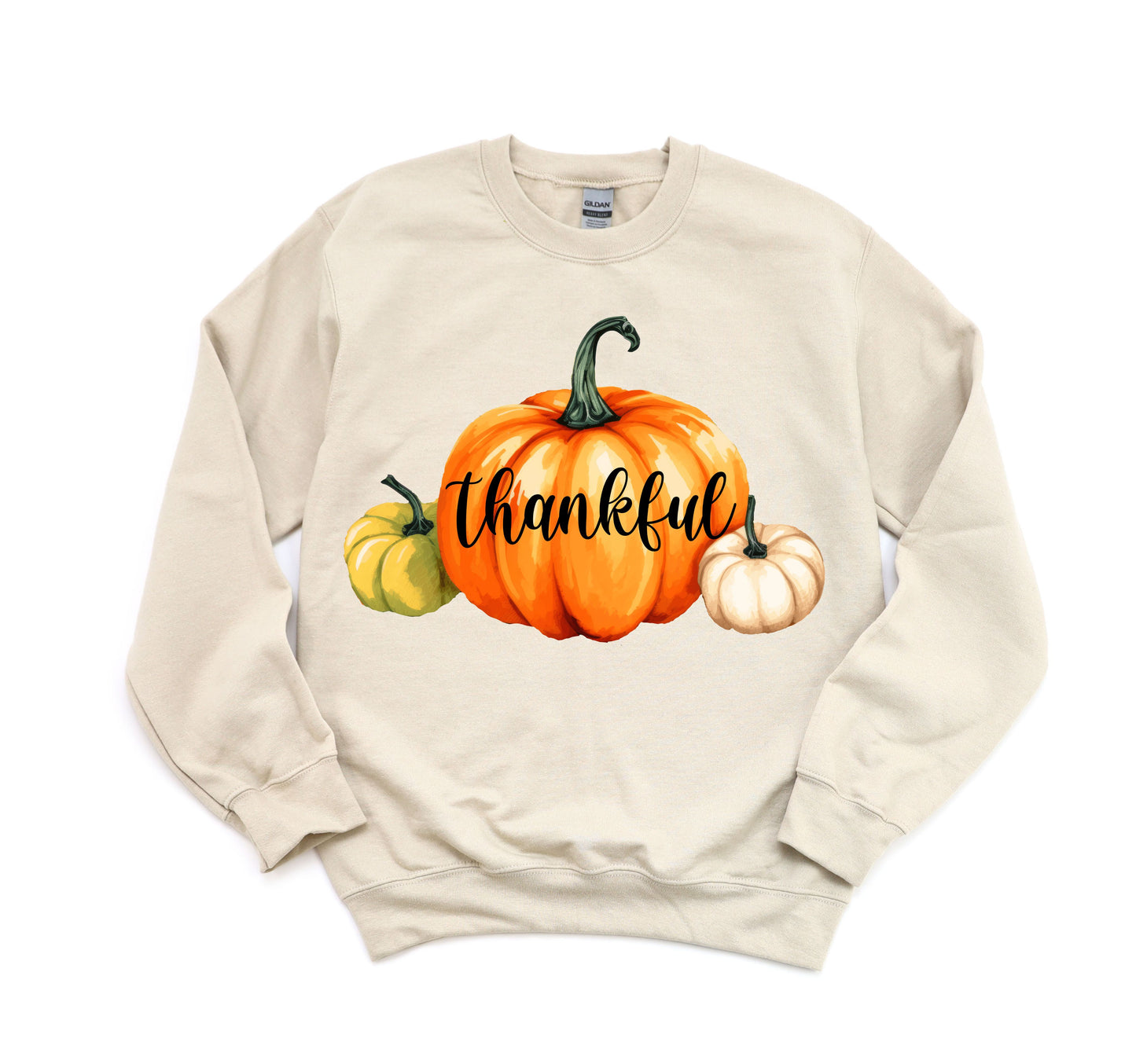 Thankful Pumpkins Crewneck Sweatshirt