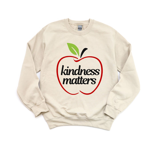 Apple Kindness Matters Sweatshirt