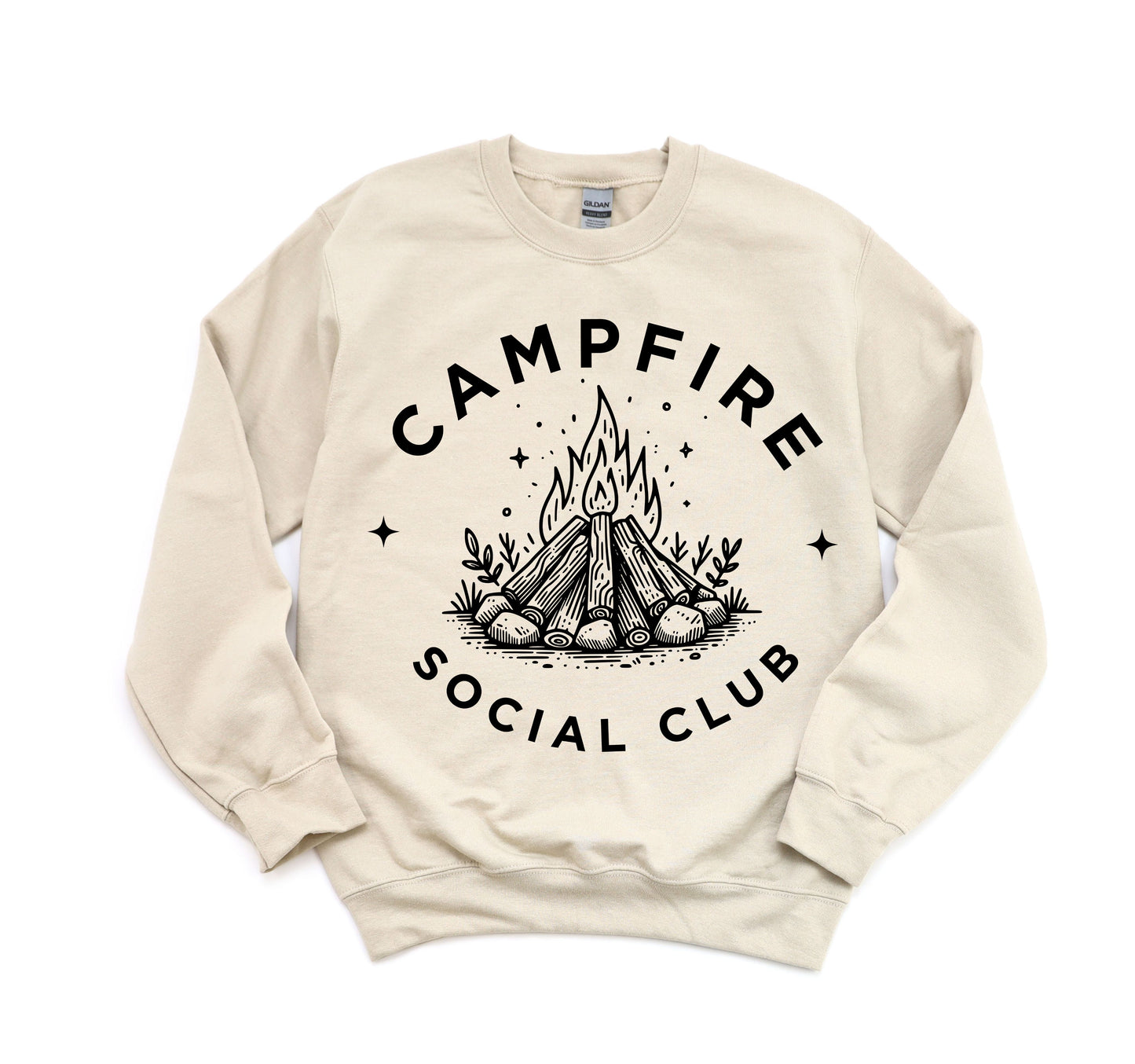 "Camping Social Club" Crewneck Sweatshirt