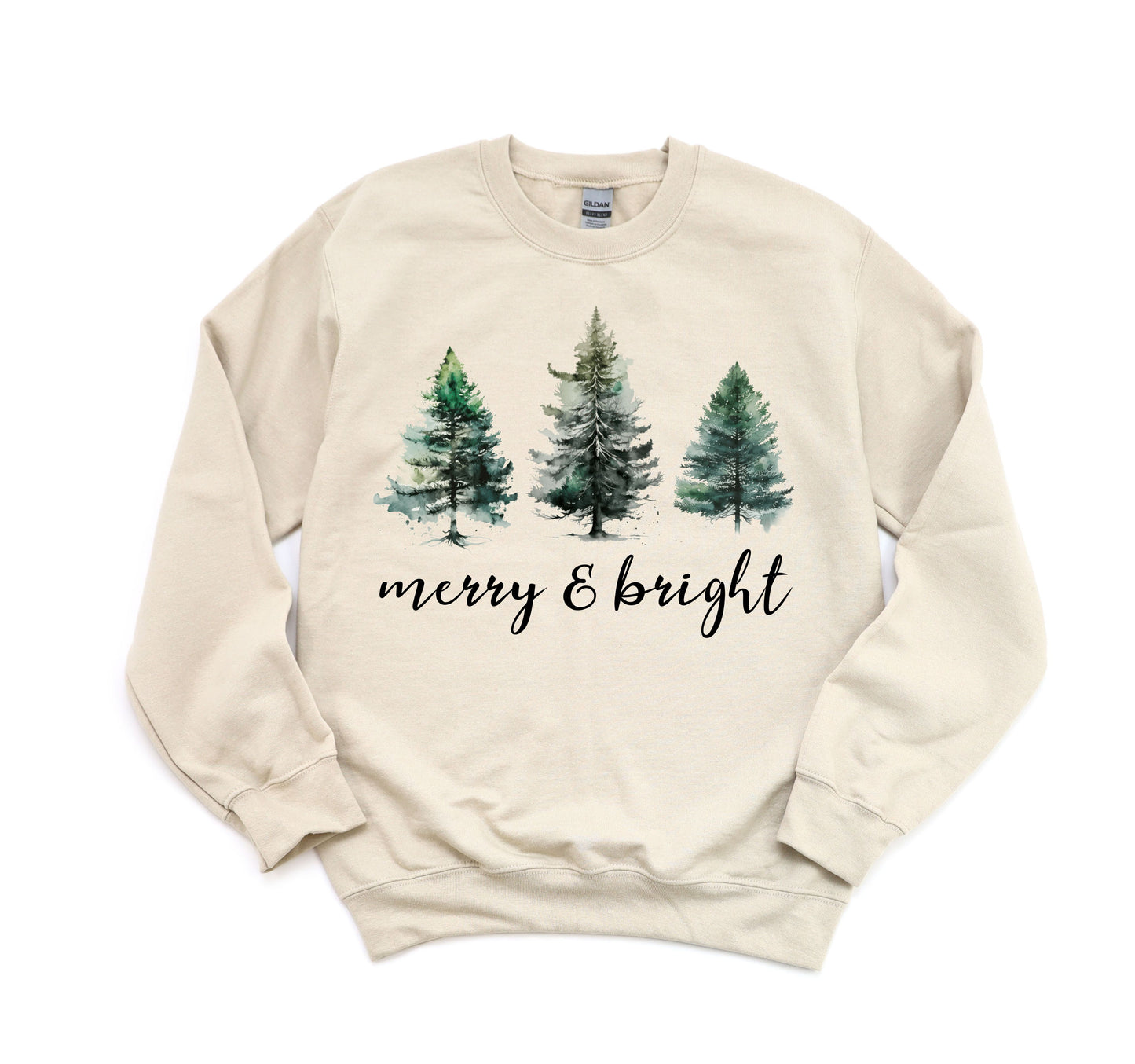 Merry & Bright Tree Sweatshirt