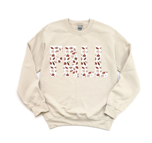 Fall Leaves Crewneck Sweatshirt