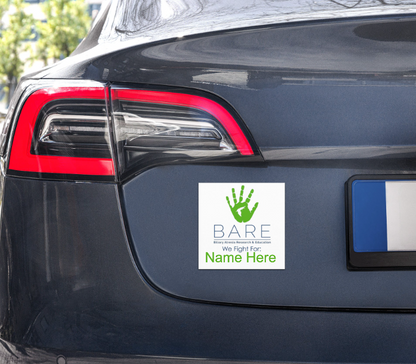 CUSTOM BARE Car Magnet