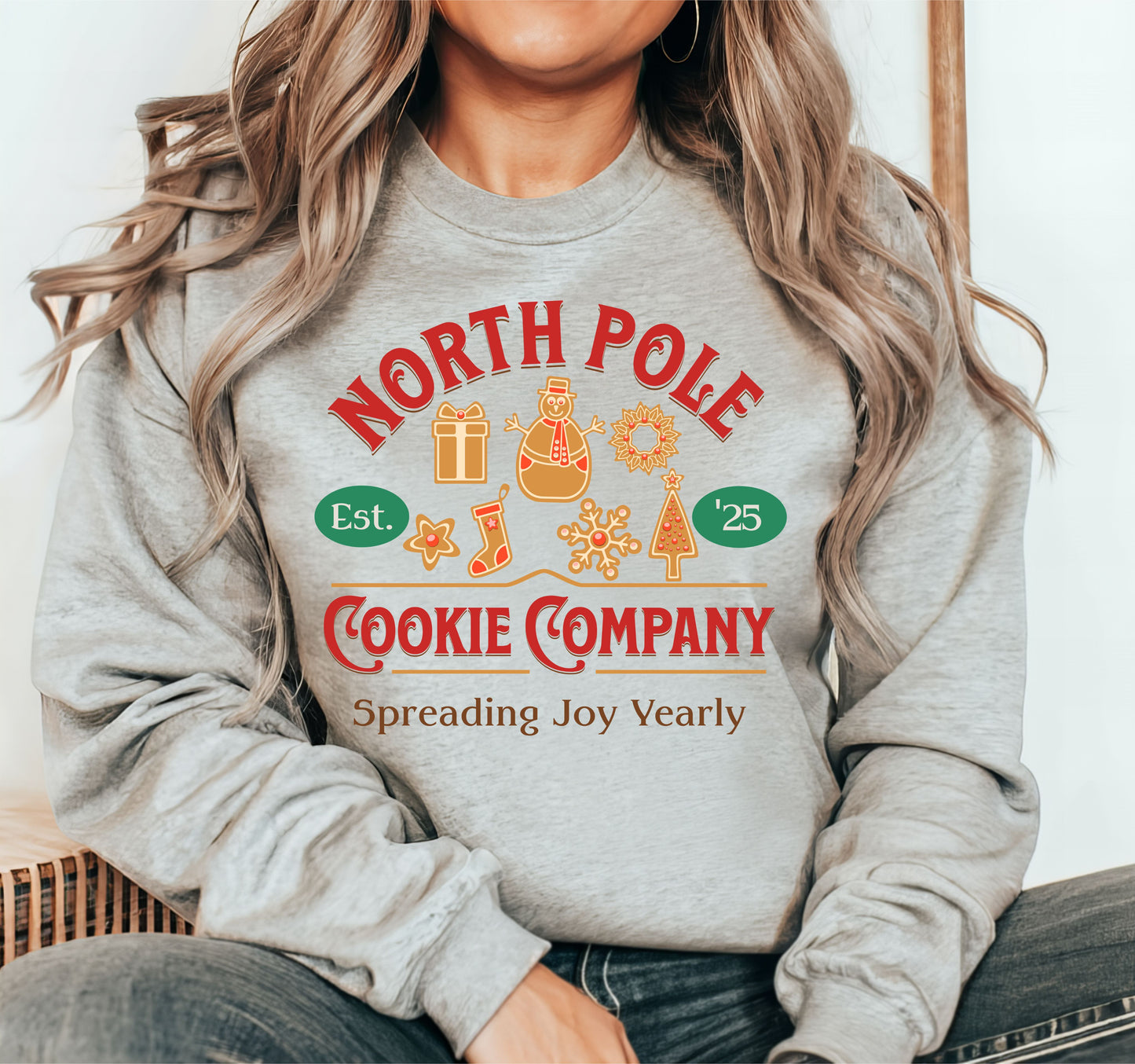North Pole Cookie Company Sweatshirt
