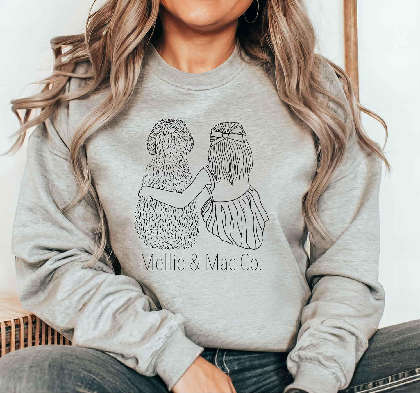 Mellie & Mac Co. Crewneck Sweatshirt